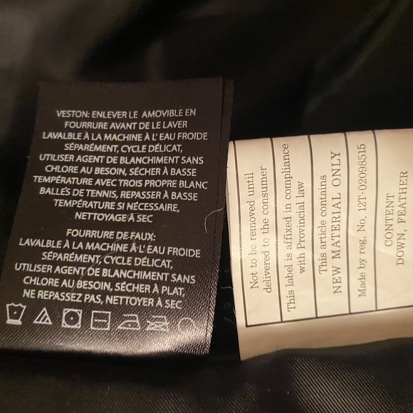 T TAHARI Women’s Down Quilted Puffer Winter Jacket Coat with faux fur - Picture 7 of 10